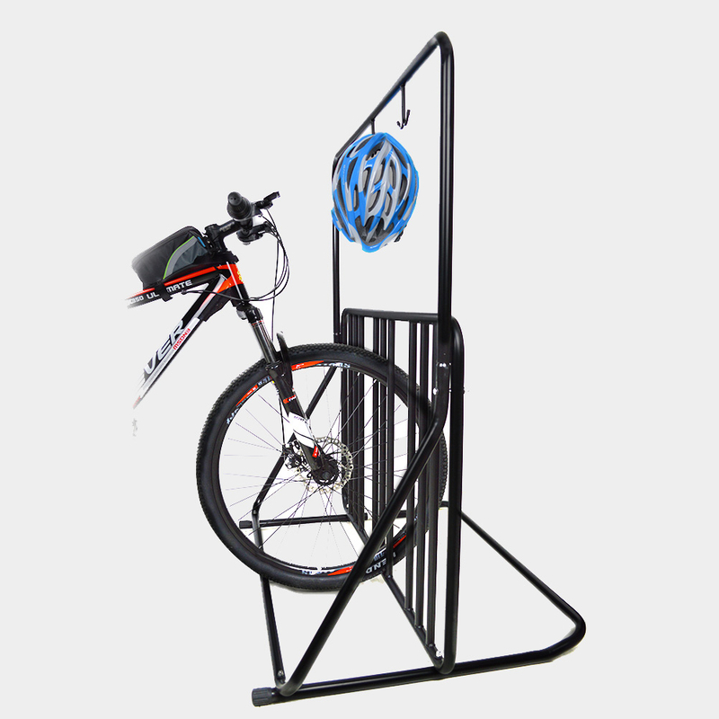 Old Designs Mtb sykkelgulv sidestativ for garasjedisplay