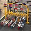 Sliver Galvanized Customized Schools Scooter Stand Rack for Outdoor
