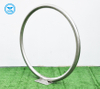 Enkel bøyle helvinklet ring sykkelstativ Curve Circle Cycle Stand